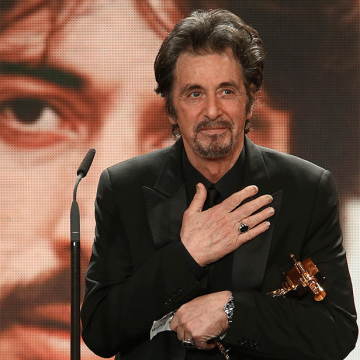 Al Pacino Goldene Kamera 2013